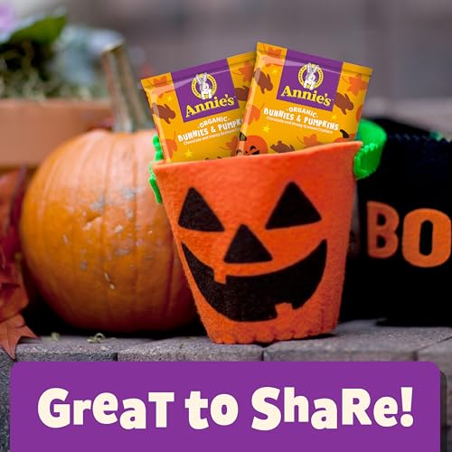 Annie's Organic Bunnies & Pumpkins Halloween Graham Cracker Snacks, 20 ct - image 4