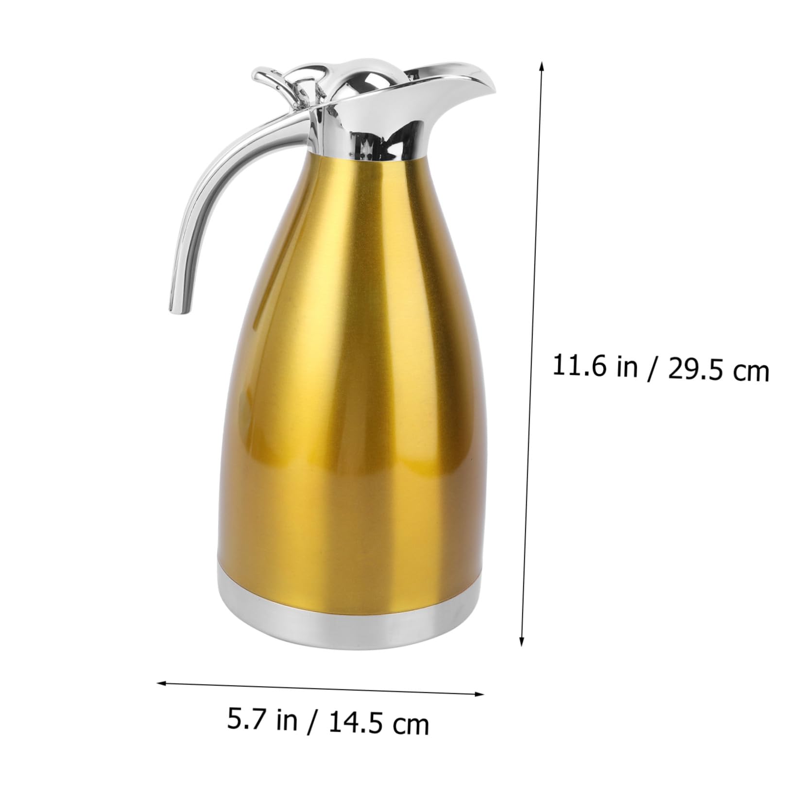 Isolierflasche Doppelwand Vakuum Thermoskanne Große Kapazität Für Büro Outdoor Zuhause Thermosflasche Kalt und Heißgetränke Isolierbecher Sportflasche Fitness