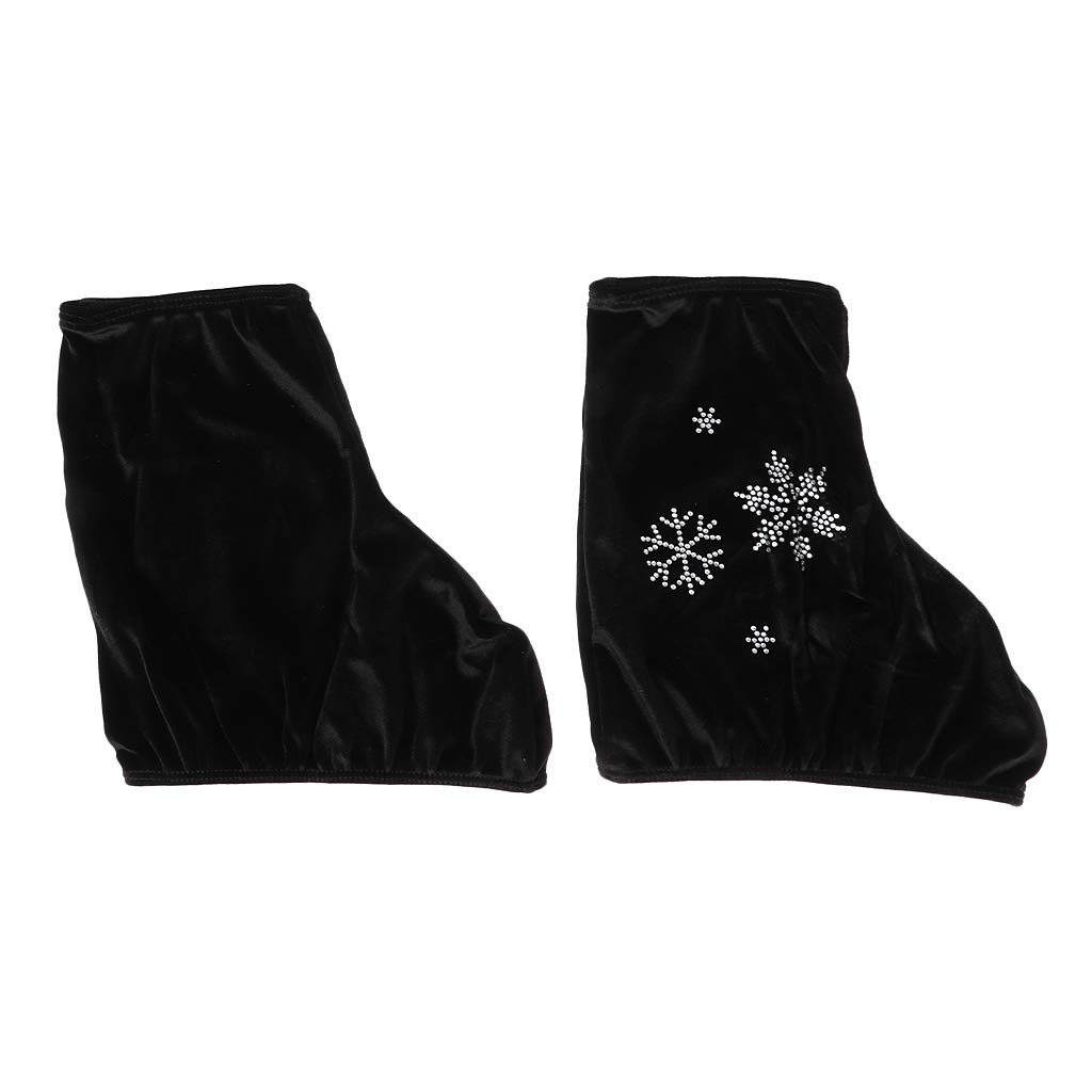 perfk 2 PCS Copertura a Rotelle, Pattinaggio Accessori, Nero-M