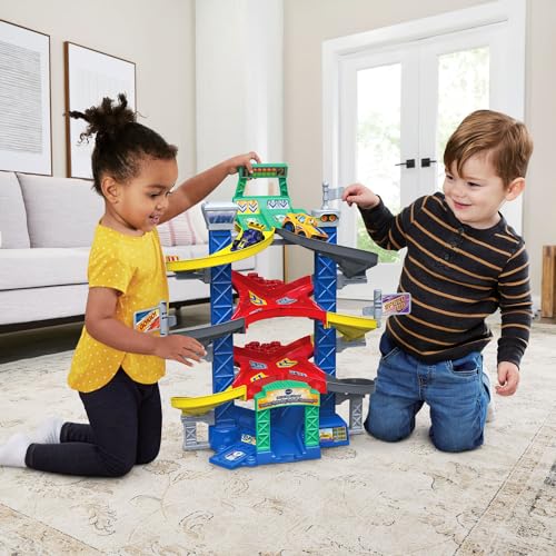 VTech Go! Go! Smart Wheels Dueling Spinning Spirals Raceway Playset - image 8
