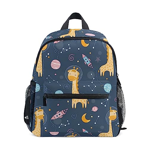 Sac à dos pour enfant ergonomique et léger avec motif girafe A797