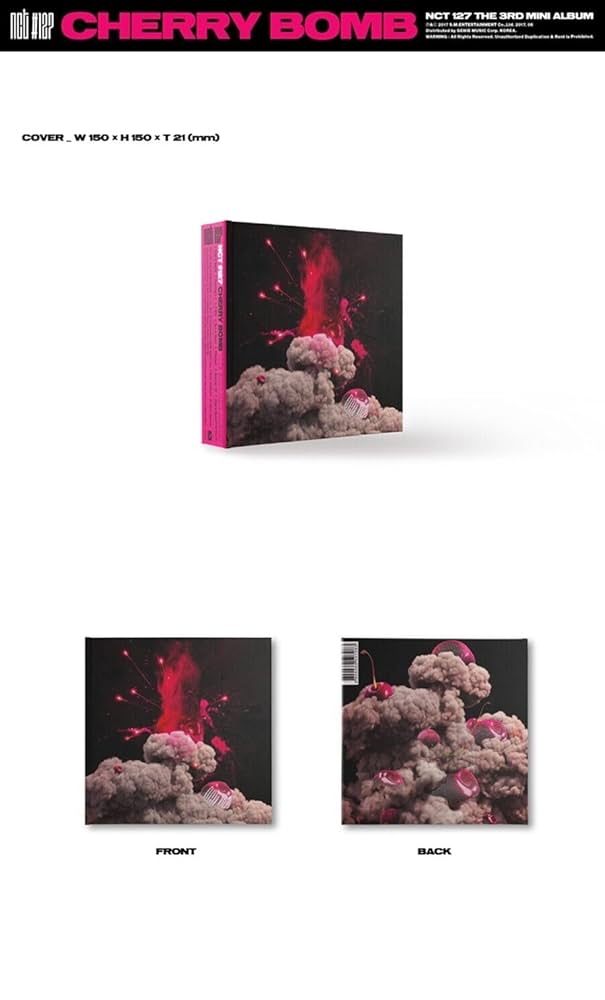 NCT 127 CHERRY BOMB 3rd Mini Album K-POP SEALED: Amazon.sg: Music