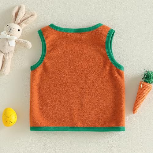 Image of Denim Vest Kids Girl Boy Fashion Coats Turn Dwon Collar Sleeveless Jackets Trendy Outwear