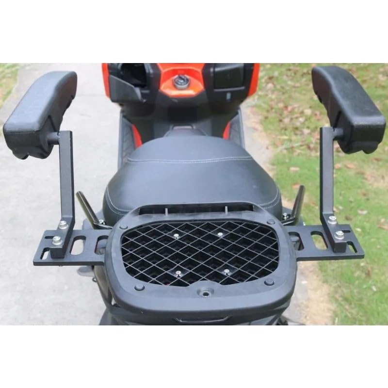 Accoudoir de modification de siège arrière de moto pliable