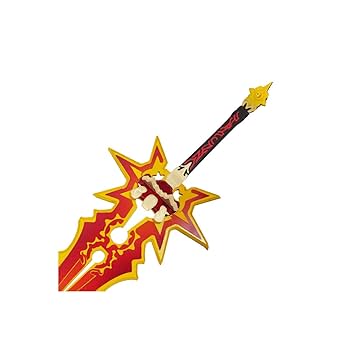 【即日発送可能】原神 マーヴィカ 炎神 コスプレ 武器 道具 両手剣 千烈の日輪 51xwKhuDfvL._UY1000_.jpg