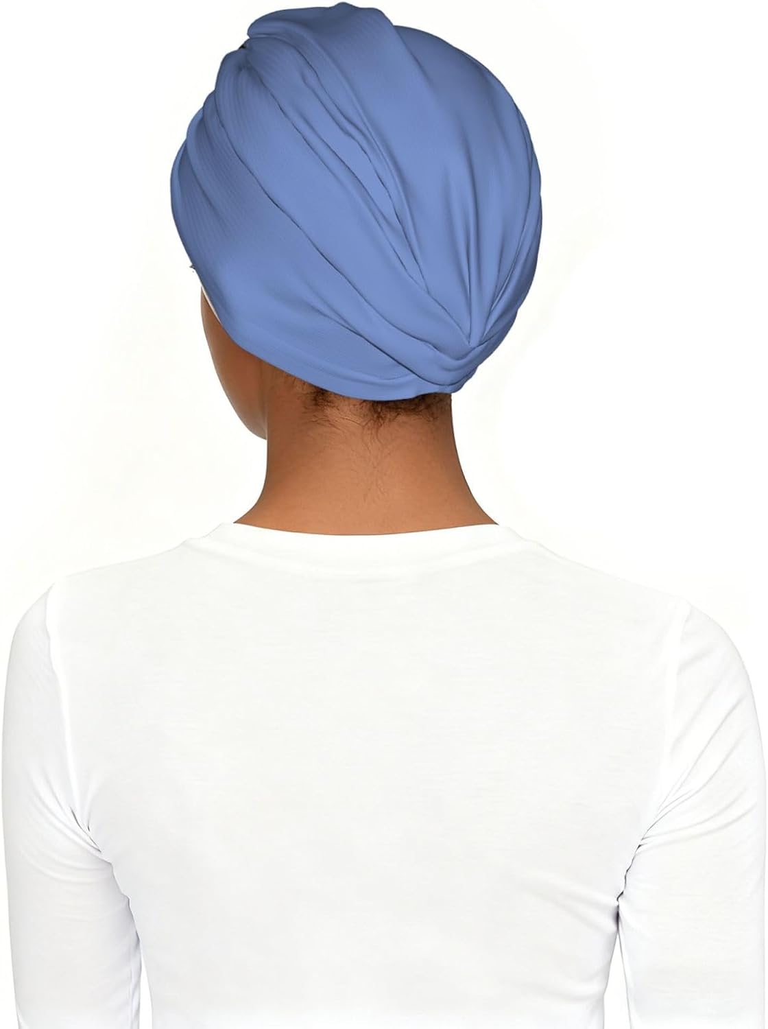 Solid color12 Premium Elastic Head Scarf for Women-Soft & Stylish Head Wraps for Women, Lightweight & All-Season Comfort ﻿ image 3