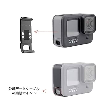 Amazon | PULUZ GoPro Hero 11/10/9 Black用電池カバー gopro9