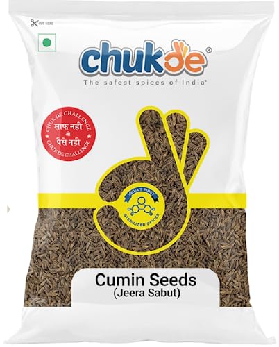 Image of Chukde Jeera Sabut - 400 Grams (200gm x 2) | Whole Spices for Vegetarian, Meat, and Rice Dishes, Snacks, and Beverages | Digestion Aid, Blood Sugar Regulator, Anti-Inflammatory