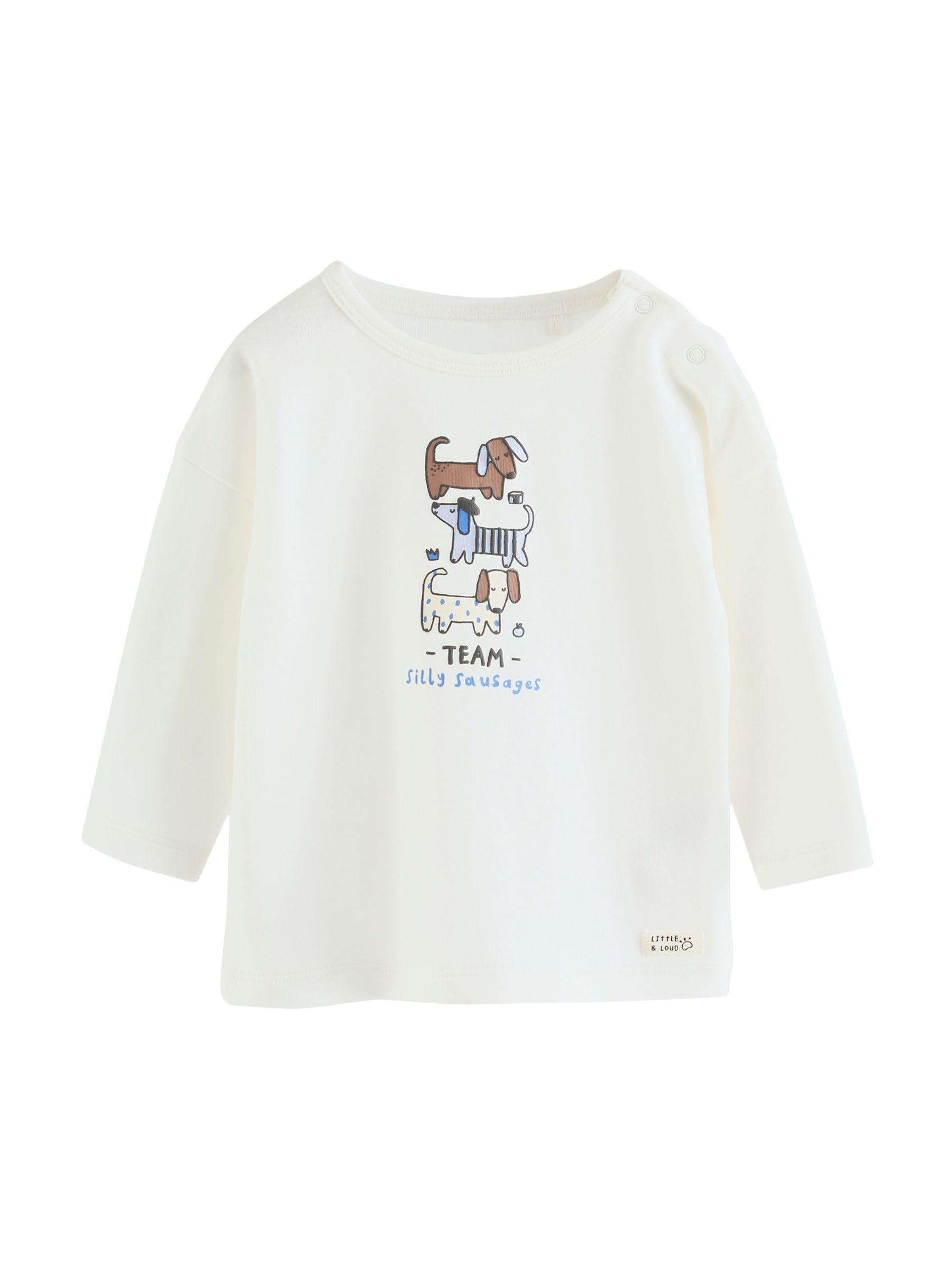NEXT Bambini Confezione da 6 con top e leggings a gamba larga per neonati