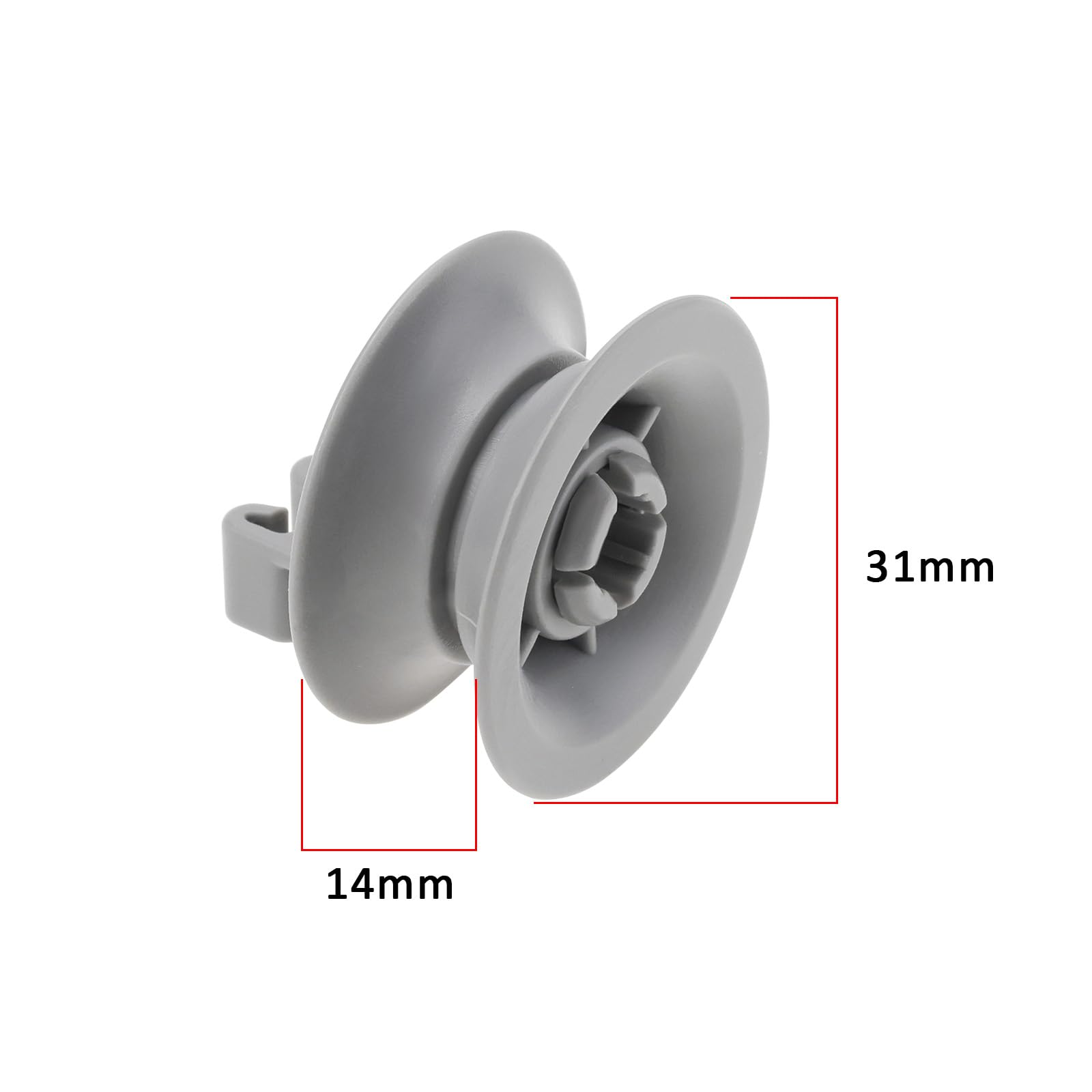 Rullo Per Cesto Lavastoviglie Superiore Compatibile Con Bosch 00611666