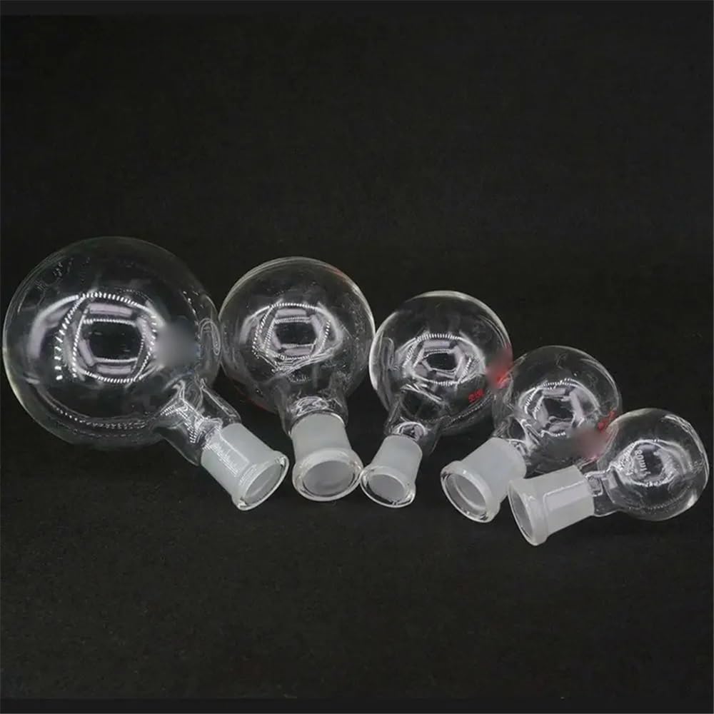 100 ml 150 ml 250 ml Borosilikatglas 19/26 24/29 29/32 Ein Mund Kurz Flachbodenkolben Kochendem for Labor(250ml Joint 29-32)