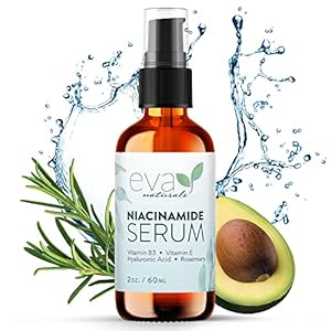 Niacinamide Serum for Face – Pore Minimizer Serum with Vitamin B3, Vitamin E & Hyaluronic Acid – Gentle Pore Minimizer for Face & Pore Shrinker for Face – Effective Pore Reducer for Face