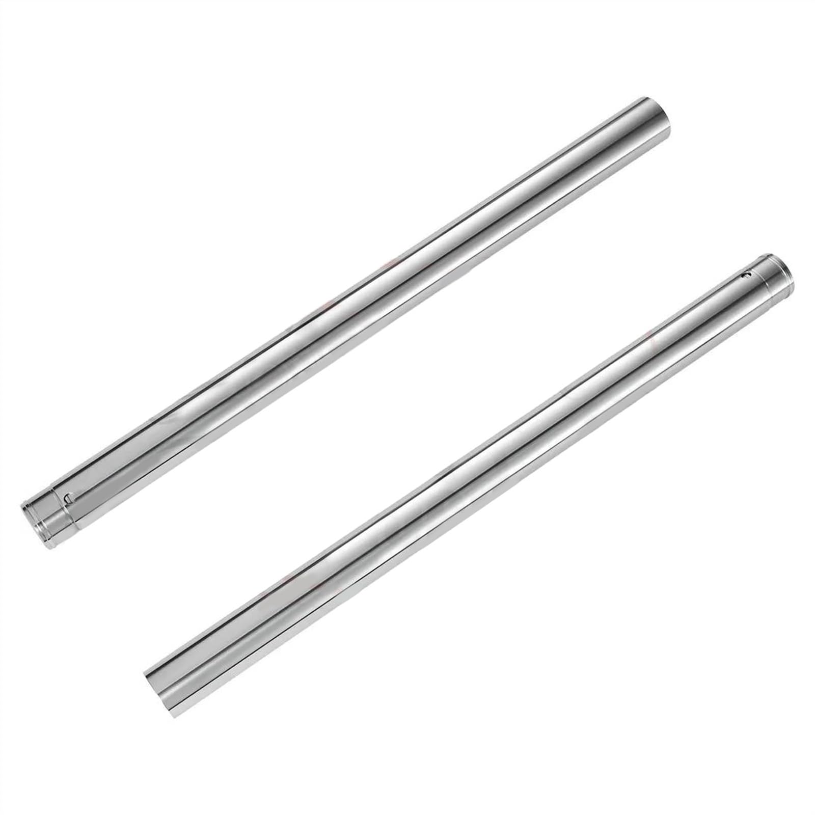 Xzkhchco One Color Front Fork Tubes Inner Pipes Silver Pair For Yamaha Fz6 Fz6r 2009-2014 2010 2011 2012 2013 20S-23110-00-00 41X595mm