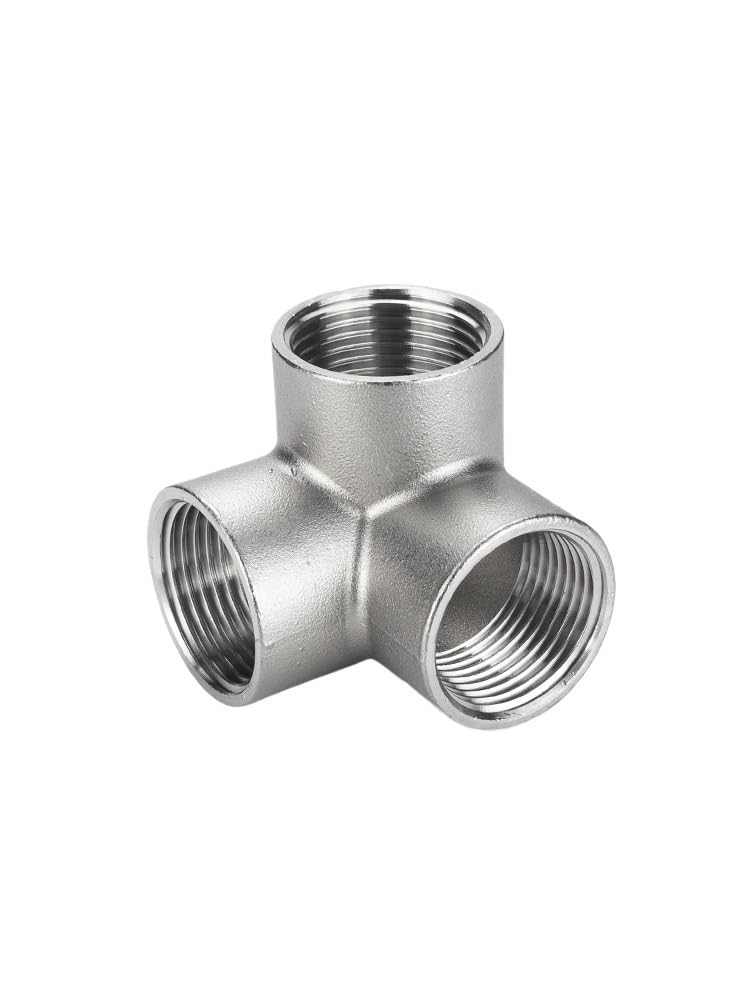 1pc 304 Stainless Steel Female Threaded 3 Way/4 Way/5 Way Tee Cross Type Pipe Fitting 1/4" 1/2" 3/4" 1" 1-1/4" 1-1/2" 2"(3way DN50)