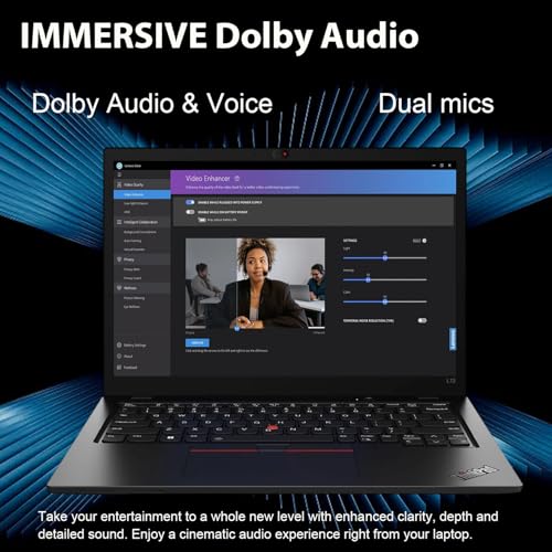 Image of Lenovo ThinkPad L13 Yoga Gen 5 2-in-1 Business AI PC Laptop (13.3 inch FHD+ Touchscreen, Intel Core Ultra 5 125U, 16GB DDR5 RAM, 512GB SSD) Backlit, Fingerprint, 1080P IR Webcam, Thunderbolt 4, Win 11 Pro