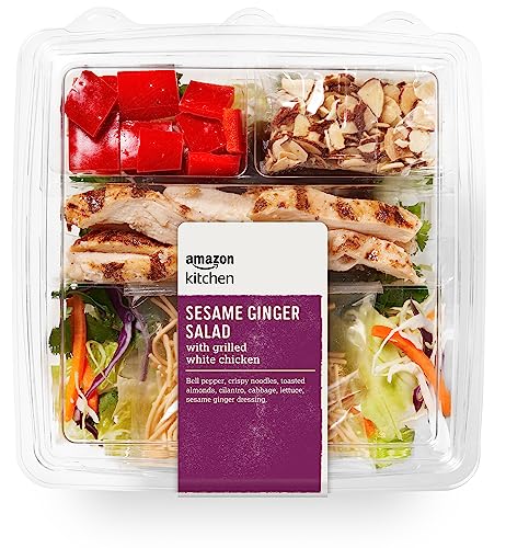Amazon Kitchen, Sesame Ginger Salad with Chicken, 10.4 Oz