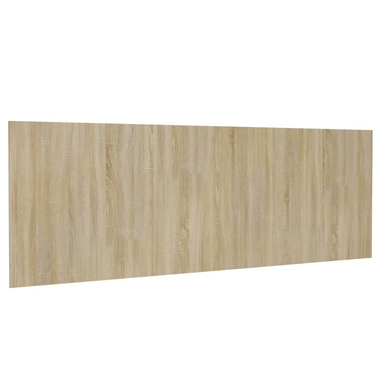 Festnight Cabecero de Madera para Cama de 240 (240 x 1,5 x 80 cm) | Cabeceros Madera | Dormitorio Matrimonio | Cabezal Cama |Estilo nórdico Roble Sonoma