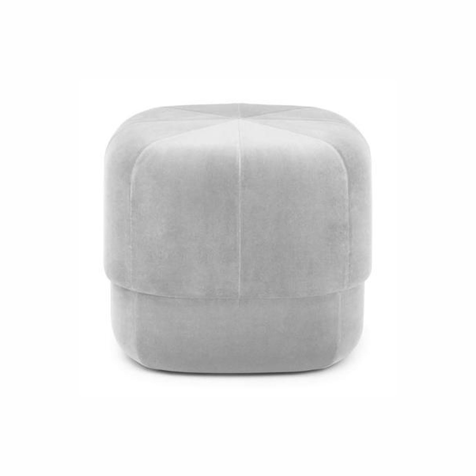Repose-pieds ottoman élégant en tissu premium pour décoration raffinée