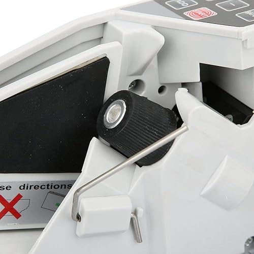 Miniatura 6 de Mini contador de divisas portátil V40 de mano, cuenta de billetes, caja registradora, contador de divisas, contador de dinero, 110-240 V (enchufe de