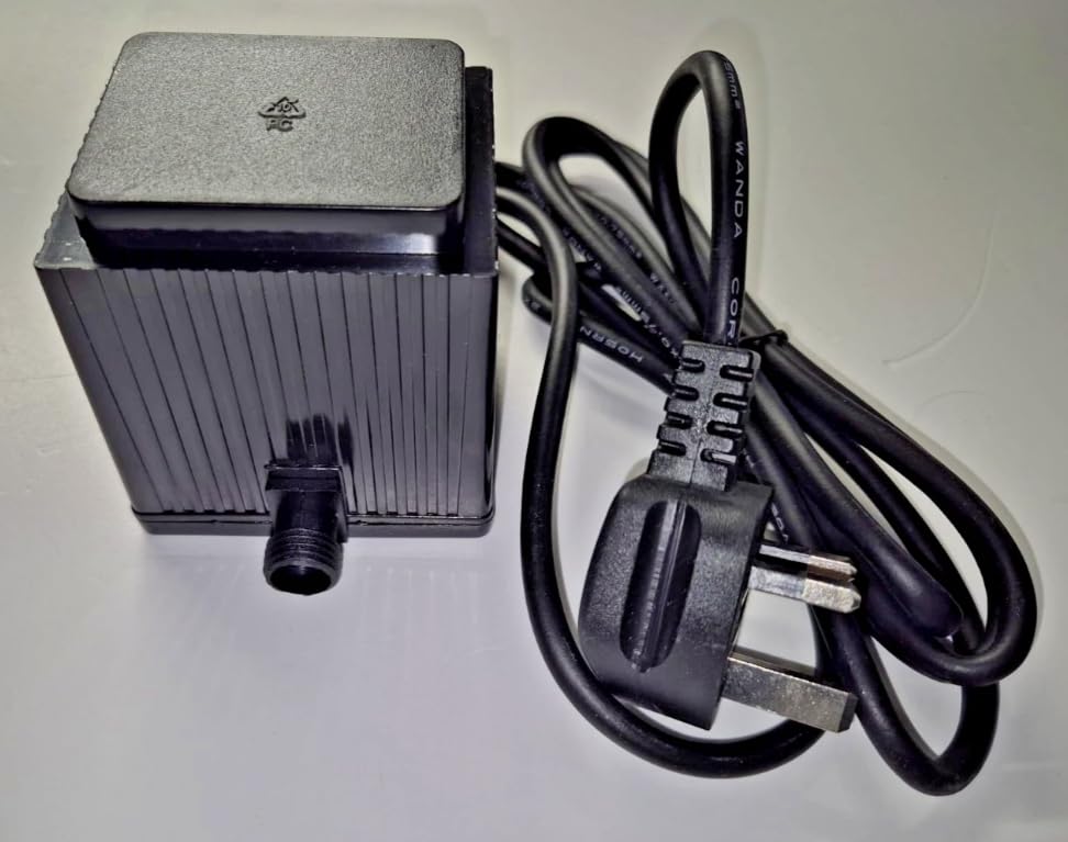 Outdoor Lighting or Water Feature Transformer 50VA 12V with 2 metre cable and plug IP64