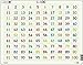 Larsen AR10 Aprende a Contar: Números del 1 al 100, Puzzle de Marco con 100 Piezas
