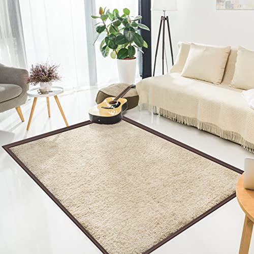 9.84Ft Floor Transition Strip Self Adhesive Floor And Carpet Edging Trim Pvc Carpet Threshold Transition Strips For Uneven Floors-5Mm Drop (Brown) #TOP5