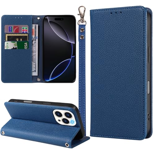 MINIKA ��Phone16Pro �P�[�X �蒠�^ �X�g���b�v�t�� �������U�[ iPhone 16 Pro �p �P�[�X �蒠�^ iPhone16�v�� �p �g�уJ�o�[ �ϏՌ� ������� �X�}�z�P�[�X �J�[�h���[ ���u���X�^���h�@�\ �����}�O�l�b�g �J�� 