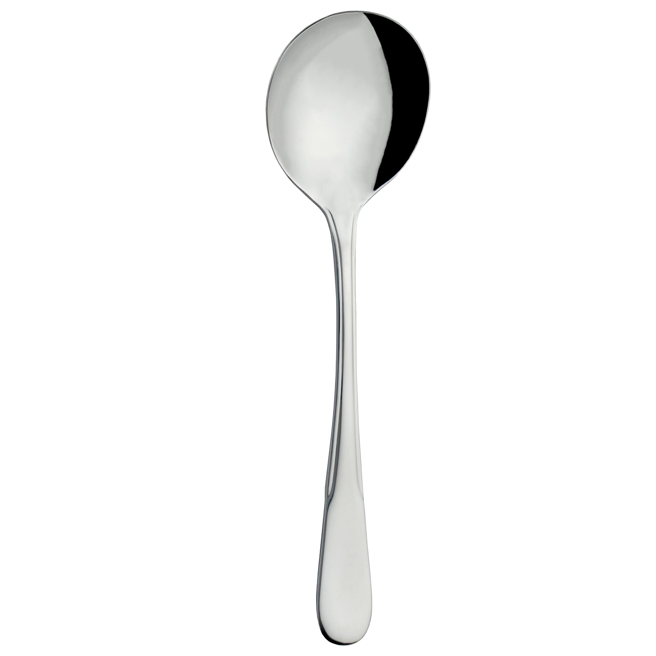 Grunwerg Venus Soup Spoons, 18/0 Stainless Steel, Set of 12