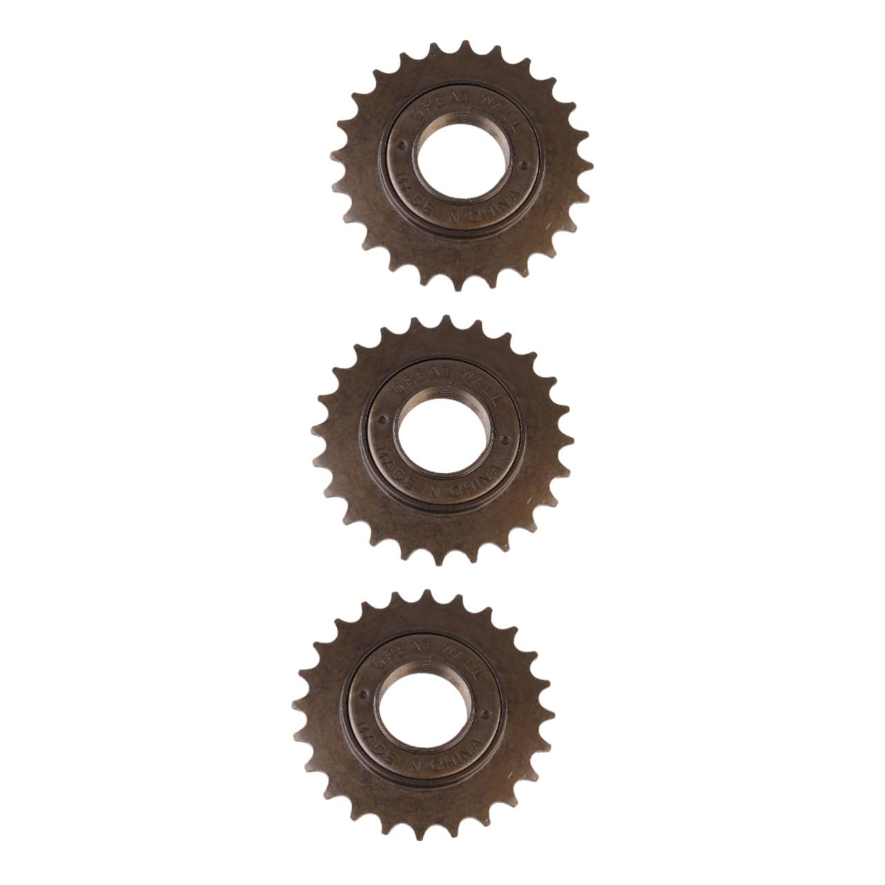 2 Pcs Component Flywheel Accessories Single Speed 24t Bike