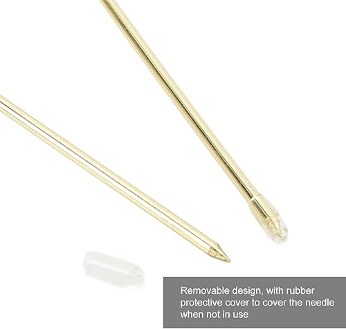 Miniatura 3 de Soporte para recibos, 5 unidades, soporte de recibos de escritorio, pico de billetes, tenedor de comprobación, husillo de comprobación, recibos,