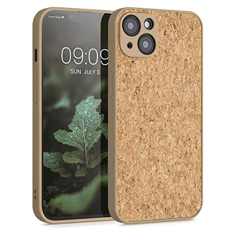 kwmobile TPU and Cork Case for iPhone 13 Cover