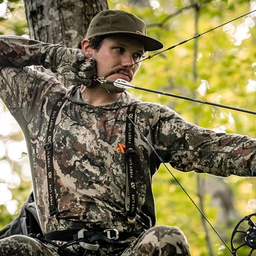 First Lite Men’s Wick Hoody - Merino Wool Ultralight Camo Hunting Base Layer, Quick Dry, UV Protection Hunting Clothing2