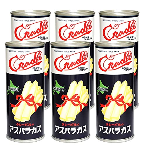 Amazon.co.jp: クレードル興農 アスパラガス 缶詰 250g×6缶 : 食品