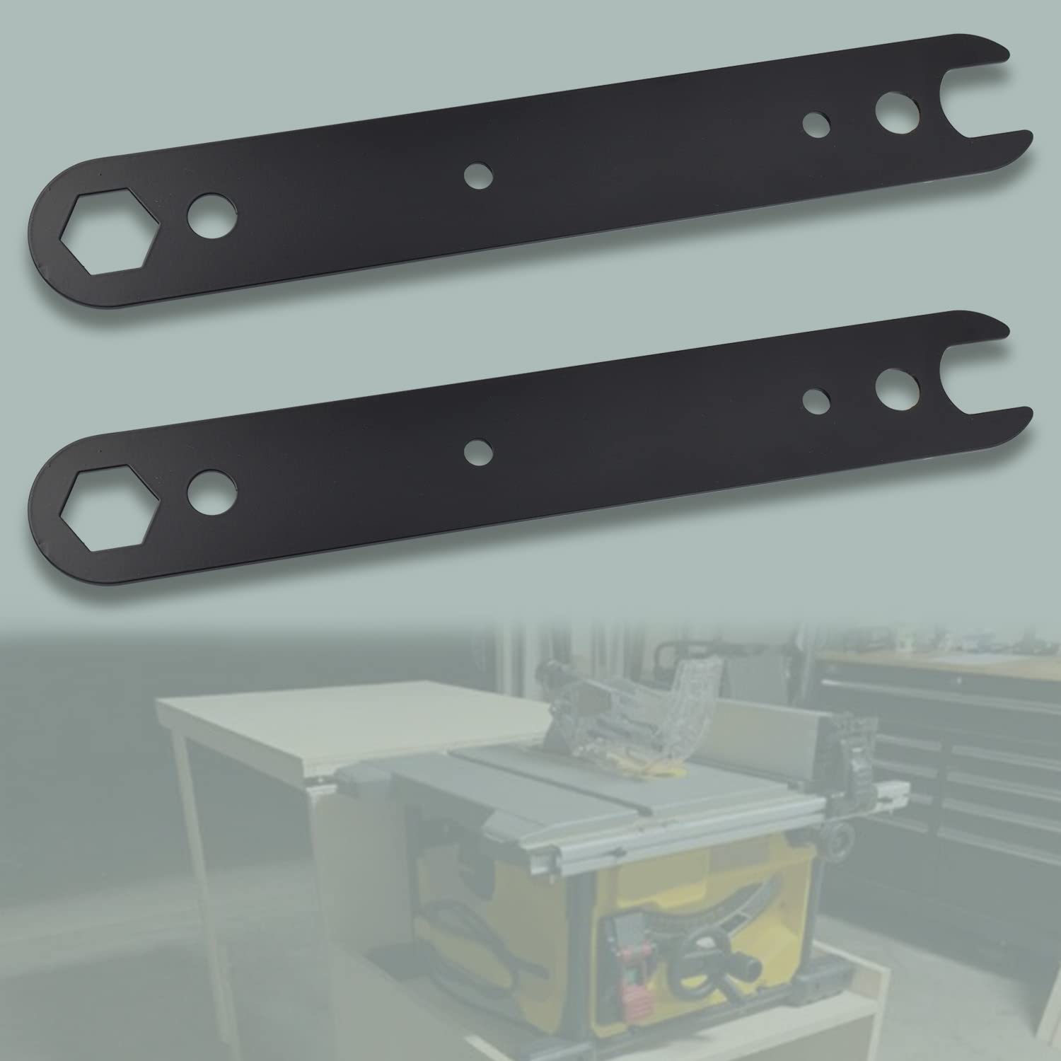 N506977 Llave de sierra de mesa compatible con D-ewalt N506977 compatible con modelos DWE7485 DWE7491RS DWE7491RS (paquete de 2) 3
