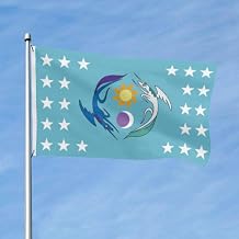 Fictional Nation Of Equestria Flag 3x5ft Vivid Color Double Stitched with 2 Brass Grommets