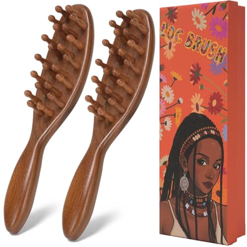 Moreinday Sandalwood Loc Comb