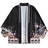 camisa kimono Diferentes bellezas: la túnica larga puede mostrar sus diferentes belleza en colores elegantes con patrón de dragón