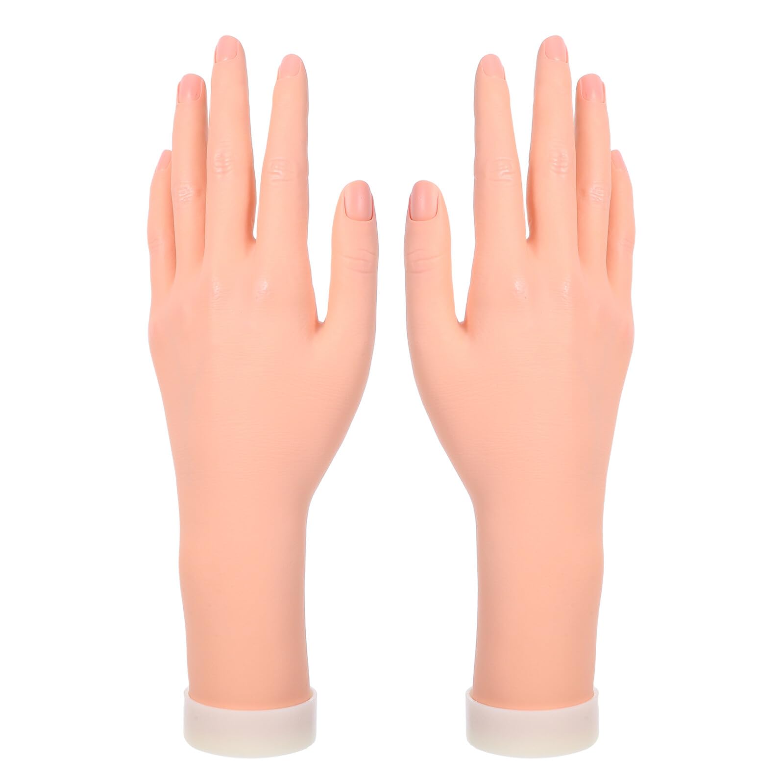 Housoutil Mannequin Main Flexible et Réaliste pour Entraînement Manucure Modèle Artistique et Présentation Bijoux Main Féminine Souple pour Dessin Photo et Affichage Bagues et Bracelets