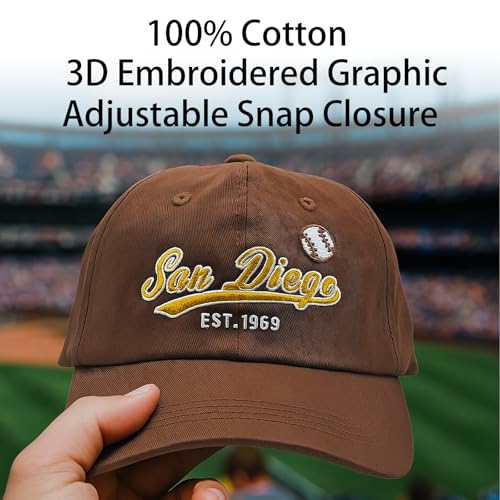 Image of Cap Hat Classic Vintage Embroidered Hat Cap for Men Women Teenager Cap Adjustable