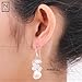 NOVICA Artisan Handmade Cultured Freshwater Pearl Quartz Cluster Earrings .925 Sterling Silver White Clear Dangle Beaded Thailand 'Icicles'