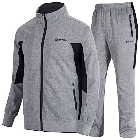donhobo Men's Contrast Cord Tracksuit Set Cover