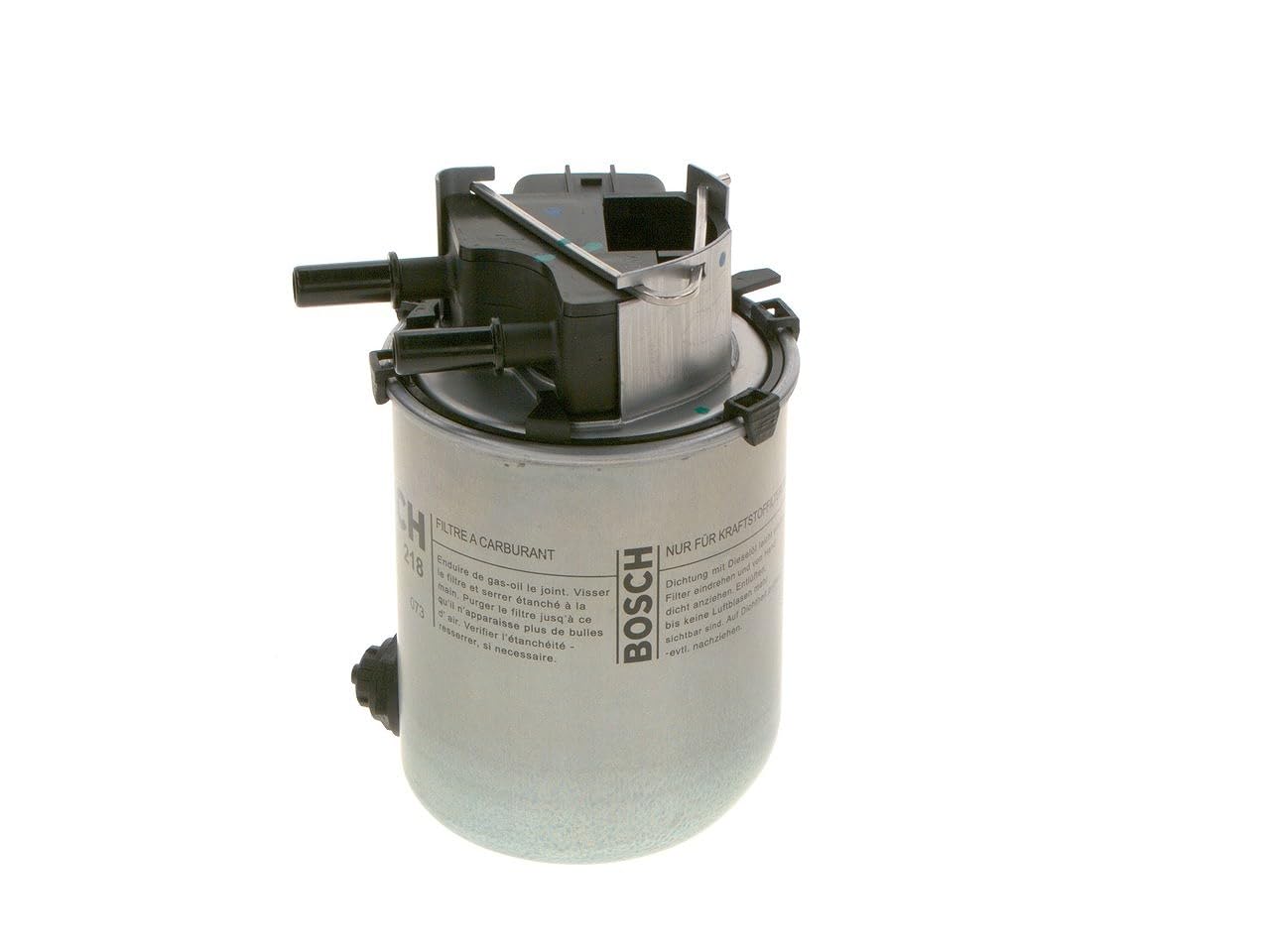BOSCH Kraftstofffilter F026402218 | Scheidet Partikel und Wasser vom Kraftstoff ab - schützt die Einspritzanlage