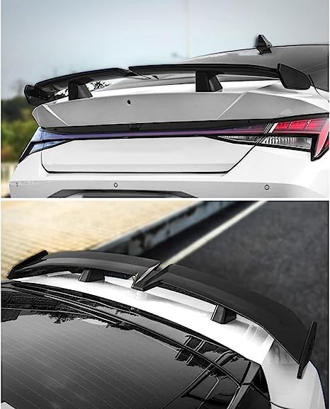 1 Pezzo Auto Spoiler Posteriori per Peugeot 308 CC T7 4B Coupé Cabrio 2009-2015, Installazione Facile Accessori con Coperchio Labbra