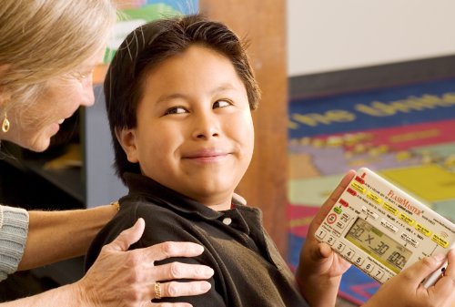 flashmaster handheld computer for mastering all basic math facts 3 month warranty