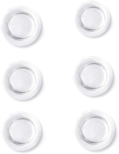 Miniatura 7 de Imanes para pizarra blanca de vidrio, pizarra de borrado en seco, tablón de anuncios, grande, colores surtidos, imanes transparentes de tierras