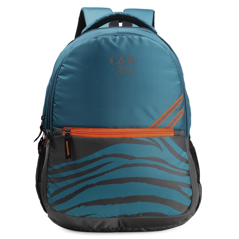 Chris & Kate Spacious 32 Ltrs 46 cm Boys and Girls School college Casual Daypack Laptop Pocket Water Resistance backpack Bag-Sea Green (B0CFY4XR5Q) Amazon Price History, Amazon Price Tracker