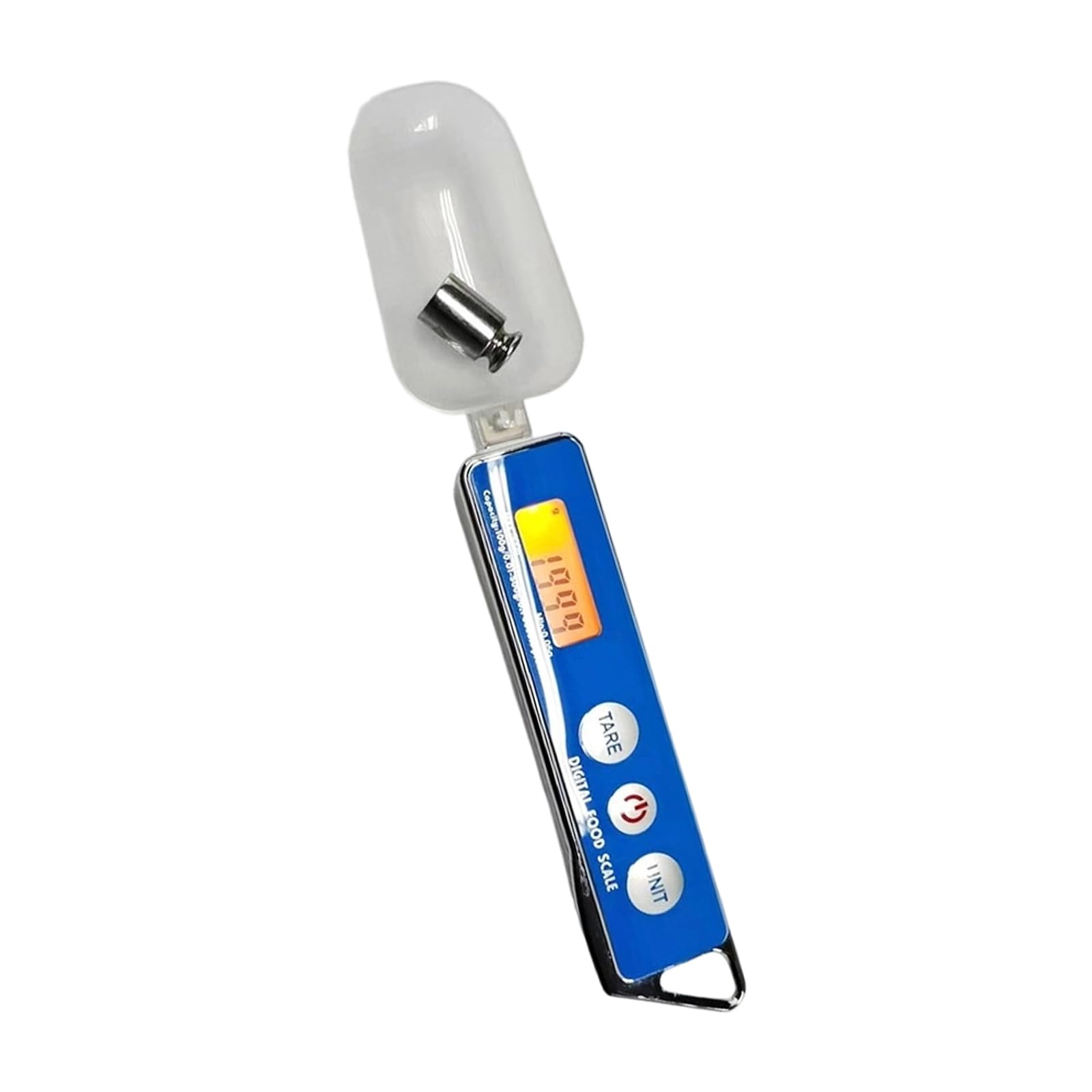 Zxfdsfdbnm Blue Multifunctional 100G Digital Spoon Scale With Tare Function And Unit Conversion For Weighing Of Small Items Herbal Medicine Weighing Scale