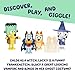 Bluey Halloween Figures Pack of 4, Robust Articulated Character Toys with Bingo, Chloe, and Lucky Figurines, Small Action Figures for Kids Ages 3+