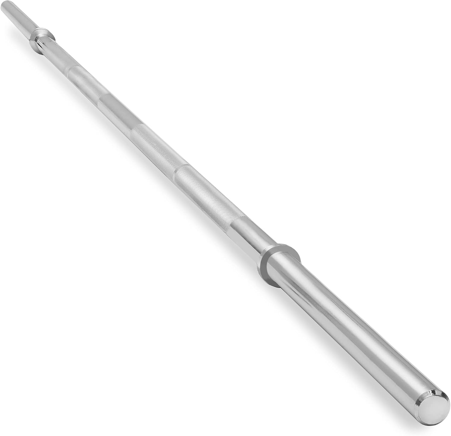 Philosophy Gym 1″ Standard Weightlifting Barbell – Straight Bar with Smooth Sleeves