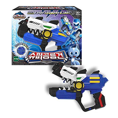 MINI FORCE Pistola de sonido de dinosaurio, color Azul, para Niños y Niñas de 3 años en adelante